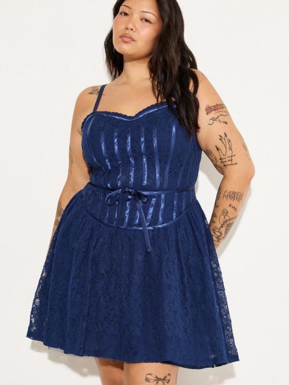 NWT Torrid LoveSick Basque-waist mini dress size 18 2 2x